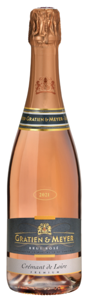 La bouteille du Crémant de Loire Brut Rosé 202 de Gratien et Meyer.