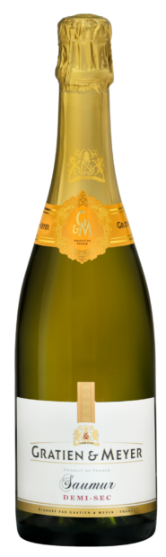 La bouteille Saumur Demi-Sec de Gratien et Meyer.