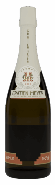 La bouteille Saumur Dry Brut Millésimé de Gratien Meyer.