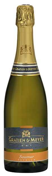 La bouteille Saumur Dry Brut Millésimé de Gratien et Meyer.